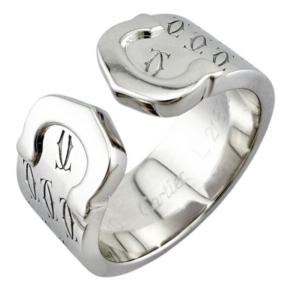Cartier | Jewelry | Cartier 200 Xmas Limited Edition 2c Ring Size 9 8k ...
